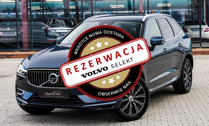 samochody osobowe Volvo XC 60 cena 118900 przebieg: 125000, rok produkcji 2018 z Brusy